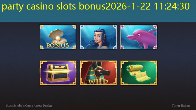 party casino slots bonus