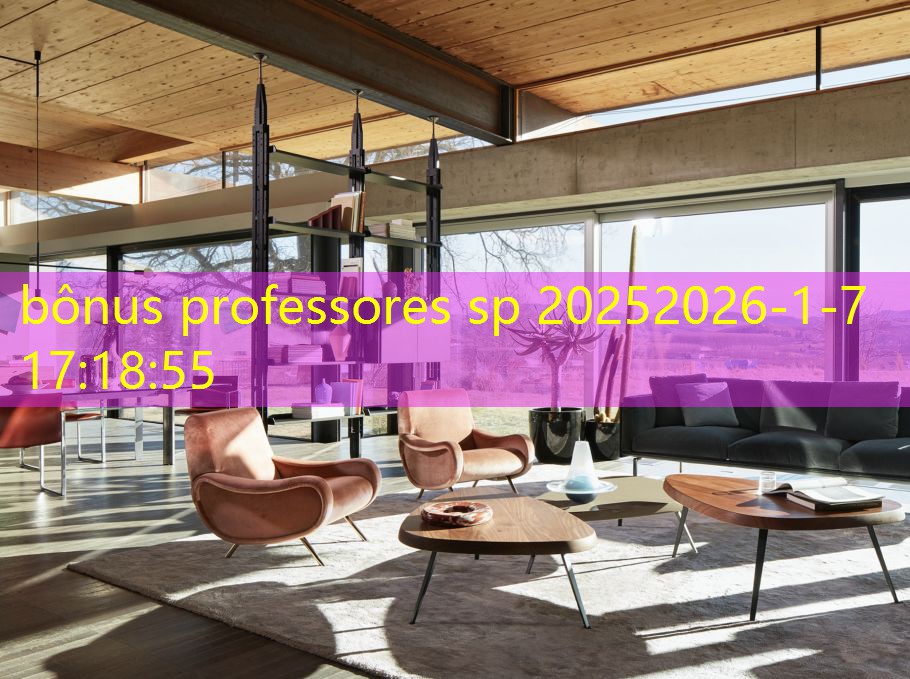 bônus professores sp 2025