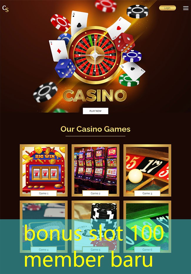 bonus slot 100 member baru